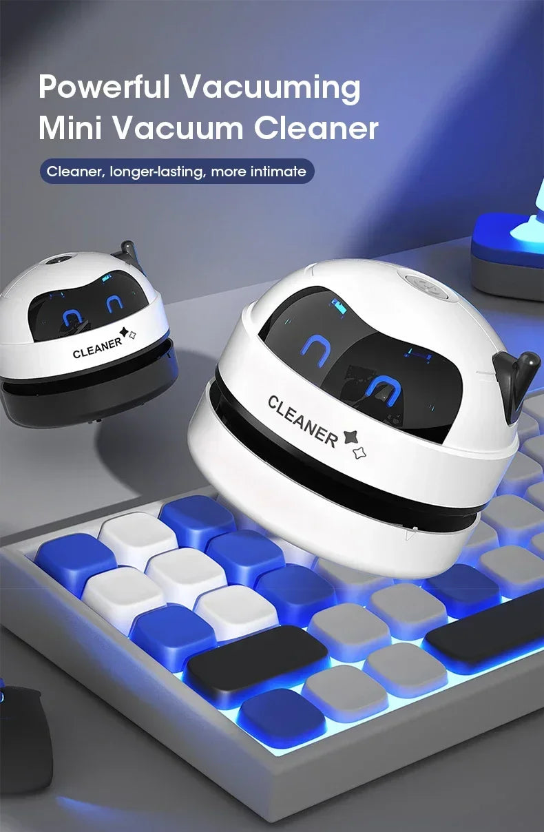 NOCCLILI Mini Desktop Vacuum Cleaner