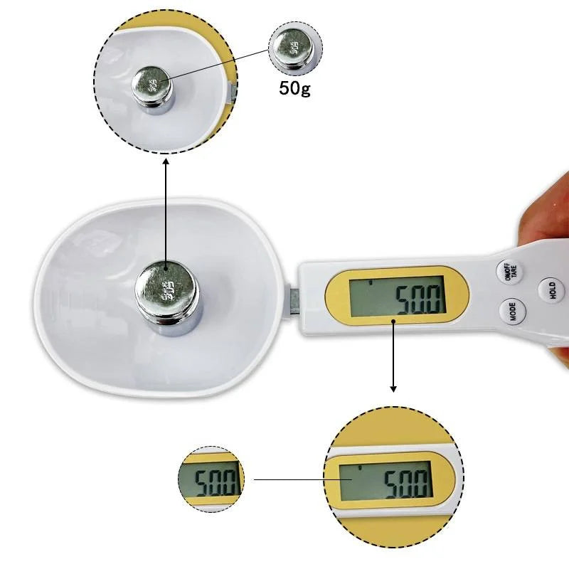 Digital Measuring Spoon Scale – 500g/0.1g Precision