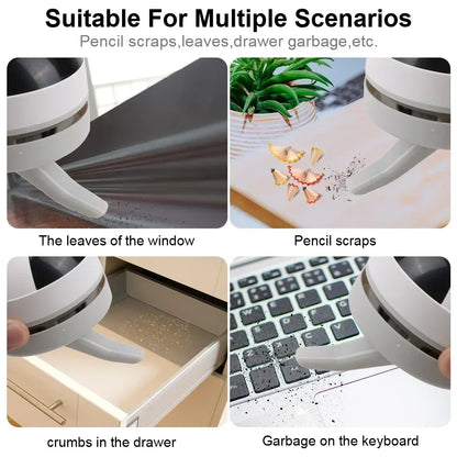 NOCCLILI Mini Desktop Vacuum Cleaner