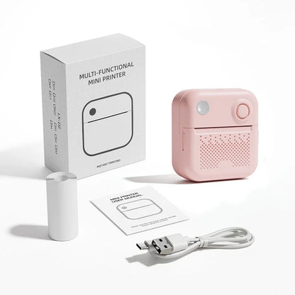 Dolewa D3 Mini Printer – Bluetooth Thermal Sticker & Photo Printer, 57mm