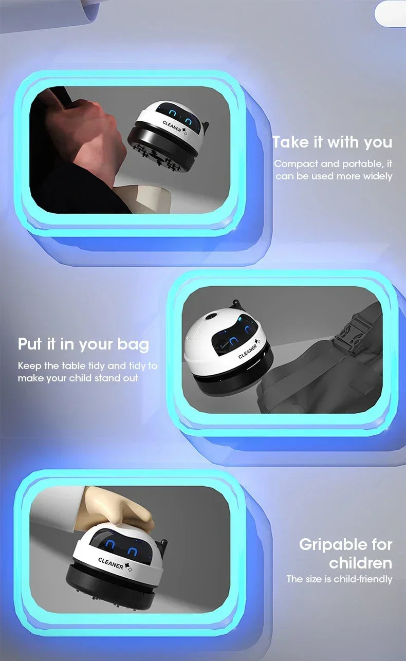 NOCCLILI Mini Desktop Vacuum Cleaner