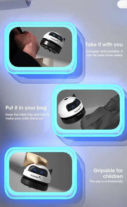 NOCCLILI Mini Desktop Vacuum Cleaner