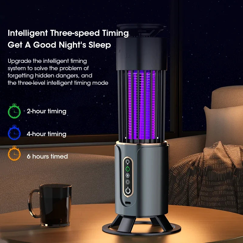 Electric Mosquito Trap – USB Portable, Silent, Chemical-Free