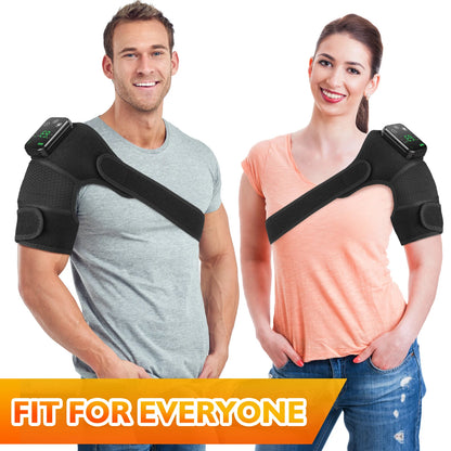 Heated Knee Massager – Rechargeable, 6-Temp, 3-Zone