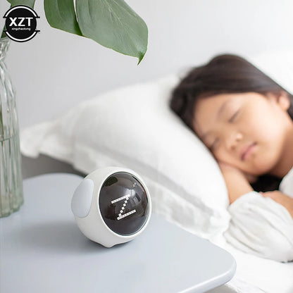 Multi-Function Smart Table Clock – Pixel Expression Alarm Clock with Wake-Up Light for Kids & Children – Bedside Nightstand Clock