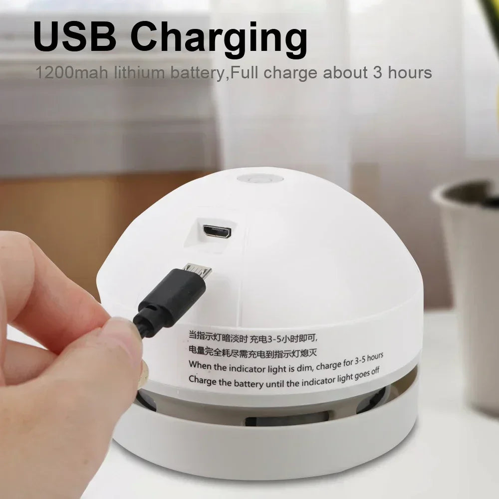 NOCCLILI Mini Desktop Vacuum Cleaner