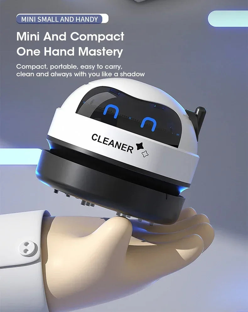 NOCCLILI Mini Desktop Vacuum Cleaner