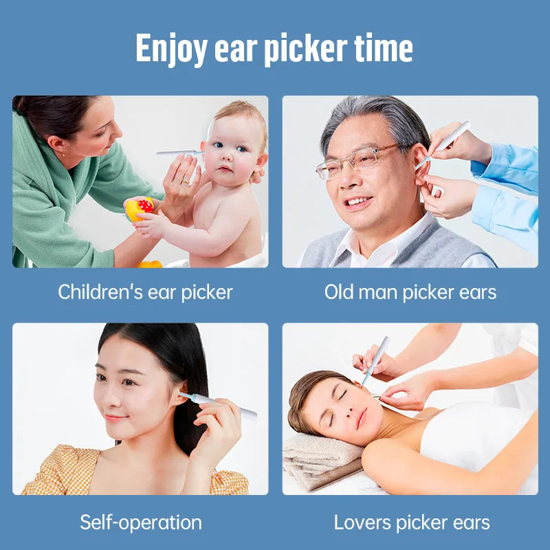 Smart Ear Cleaner – HD Cam, 360° View, Wireless for iPhone/Android