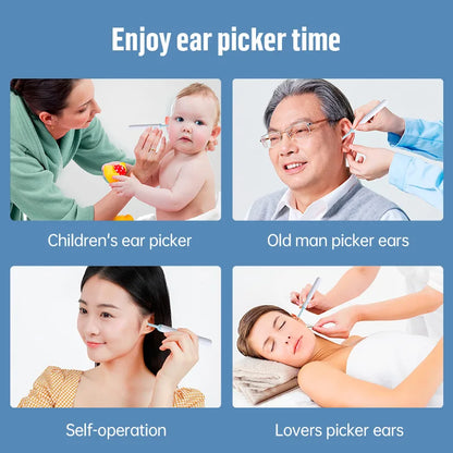 Smart Ear Cleaner – HD Cam, 360° View, Wireless for iPhone/Android