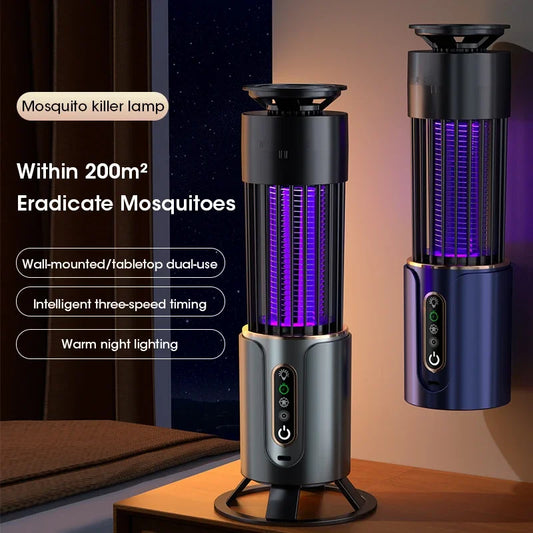 Electric Mosquito Trap – USB Portable, Silent, Chemical-Free