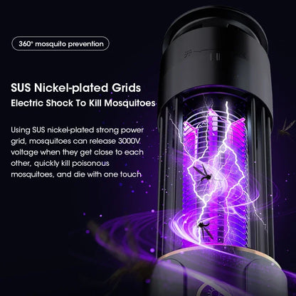 Electric Mosquito Trap – USB Portable, Silent, Chemical-Free
