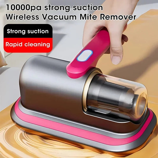 NOCCLILI Cordless Mite Vacuum – 10KPa Suction, UV Sterilization