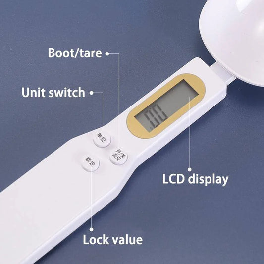 Digital Measuring Spoon Scale – 500g/0.1g Precision