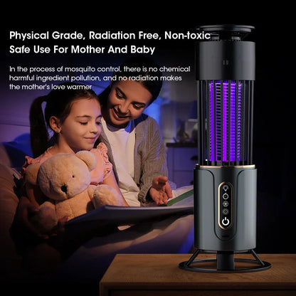 Electric Mosquito Trap – USB Portable, Silent, Chemical-Free