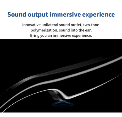 VisionShield Smart Glasses – Blue Light Filtering Polarized Lenses with Open-Ear Speakers & Voice Control