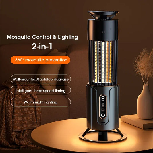 Electric Mosquito Trap – USB Portable, Silent, Chemical-Free