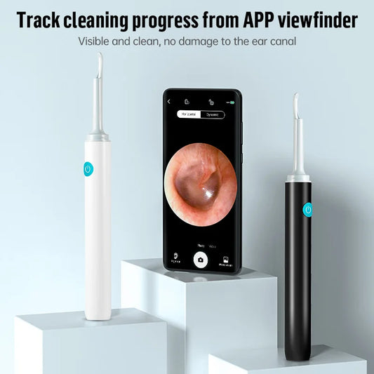 Smart Ear Cleaner – HD Cam, 360° View, Wireless for iPhone/Android