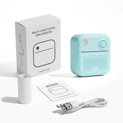Dolewa D3 Mini Printer – Bluetooth Thermal Sticker & Photo Printer, 57mm