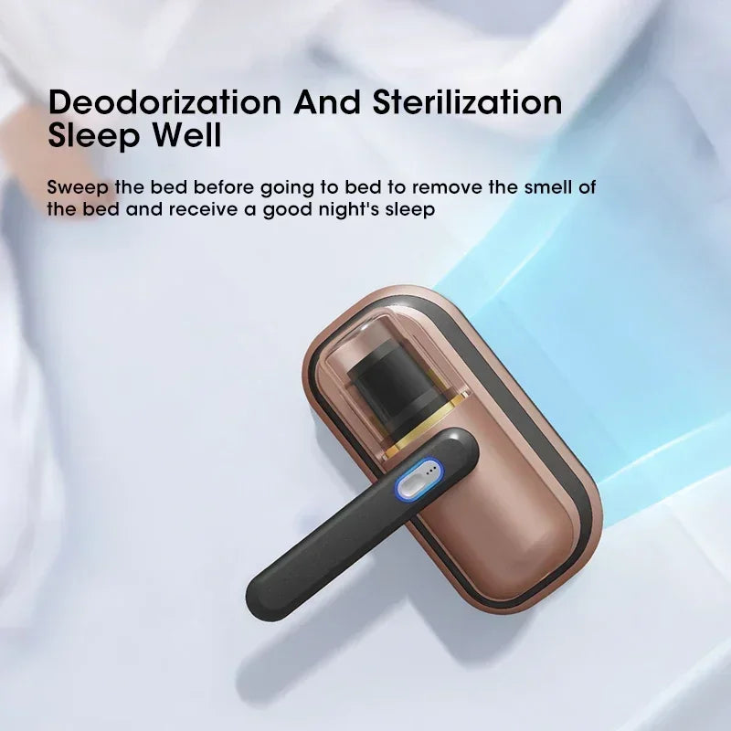 NOCCLILI Cordless Mite Vacuum – 10KPa Suction, UV Sterilization
