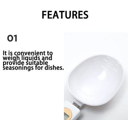 Digital Measuring Spoon Scale – 500g/0.1g Precision