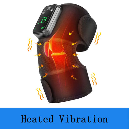 Heated Knee Massager – Rechargeable, 6-Temp, 3-Zone
