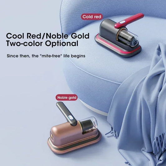 NOCCLILI Cordless Mite Vacuum – 10KPa Suction, UV Sterilization